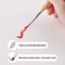 Golden Maple Miniature Paint Brushes, 15PC Model Brushes Micro Detail Paint Brush Set, Fine Detailing for Acrylics, Oils, Watercolors & Paint by Number, Figurine (Wood Color)